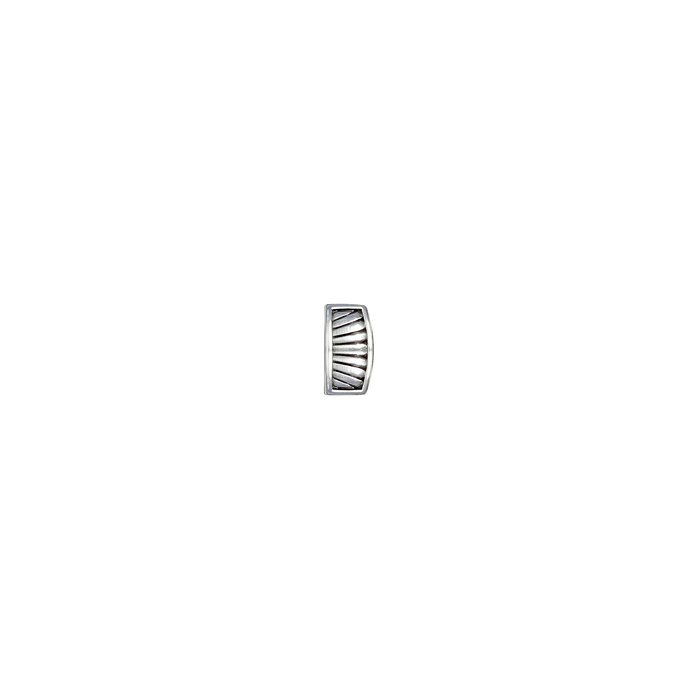 3/4 inch Silver Ribbed Western Belt Loop