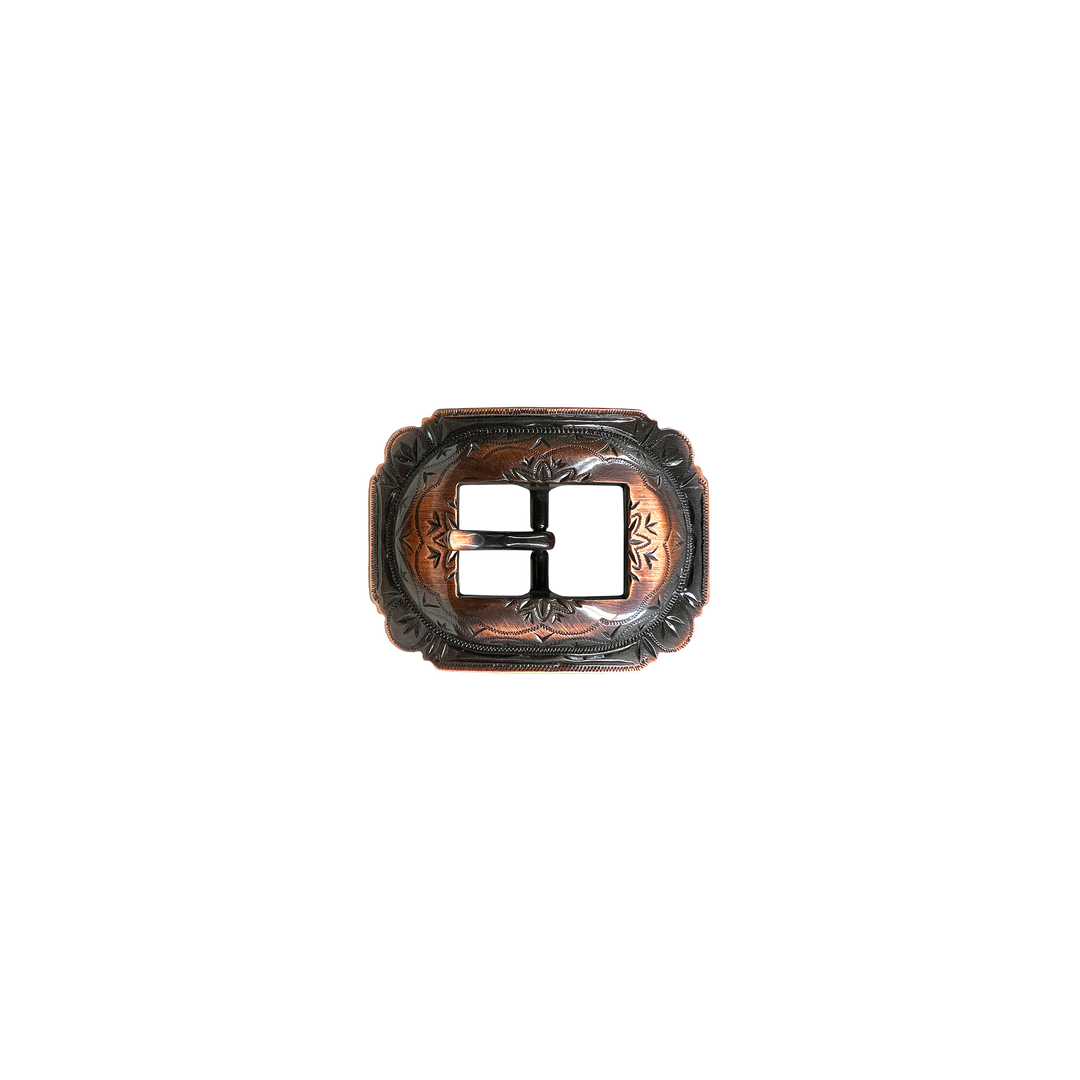 3/4 inch Western Engraved Belt Buckle