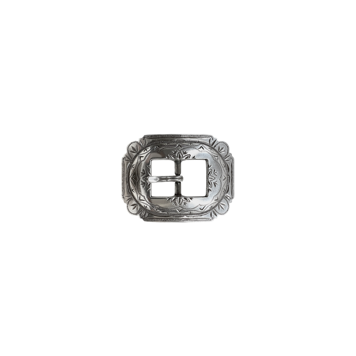 3/4 inch Western Engraved Belt Buckle