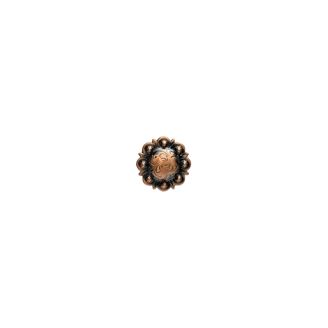 1 inch Floral Concho
