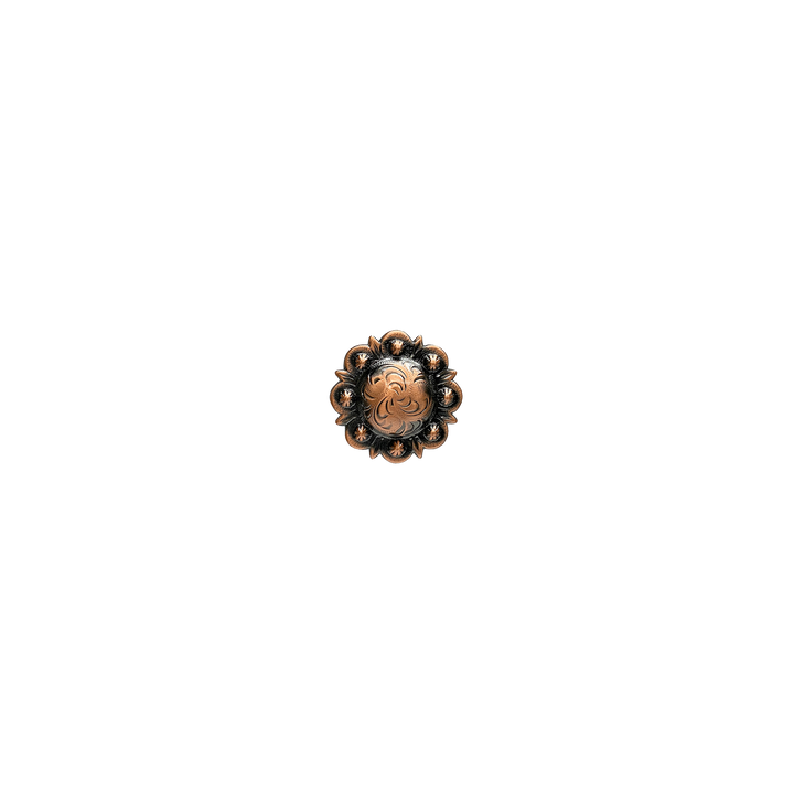 1 inch Floral Concho