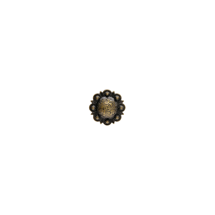 1 inch Floral Concho