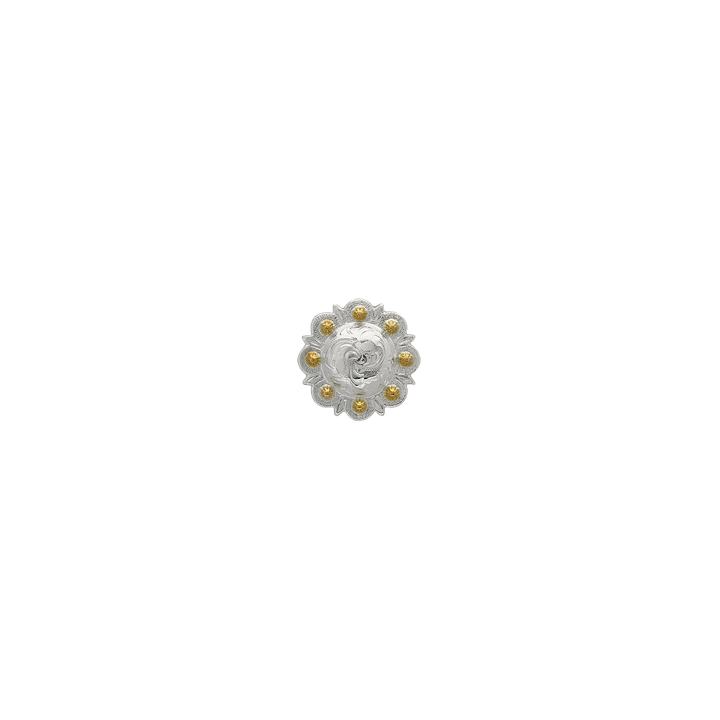 1 inch Floral Concho