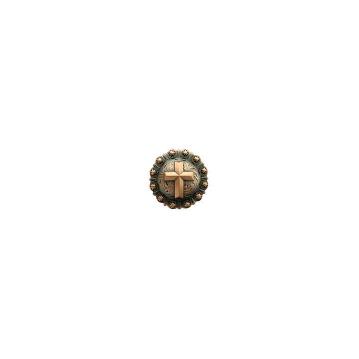 1 inch Western Cross Concho