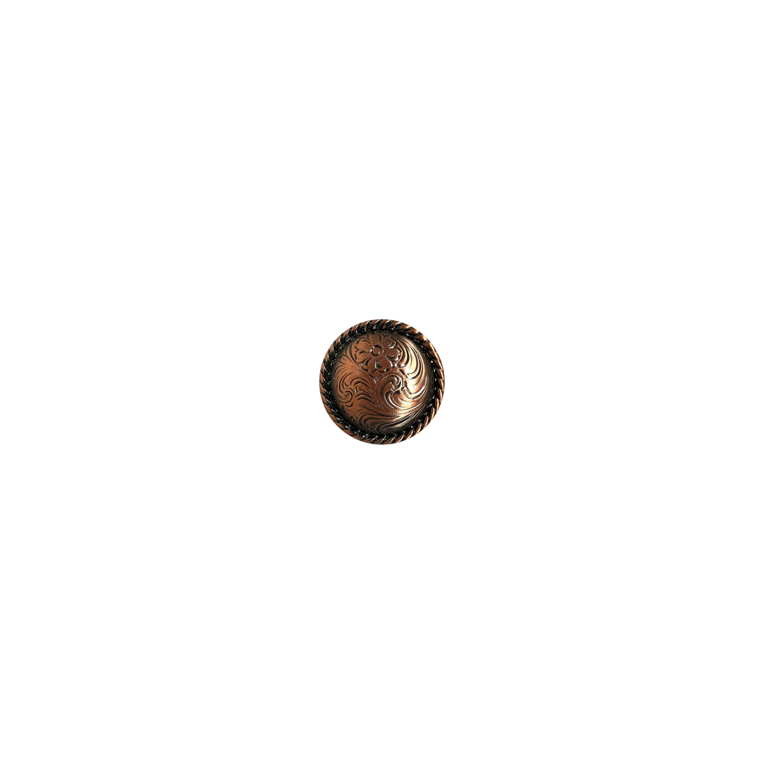 1 inch Sheridan Swirl Concho