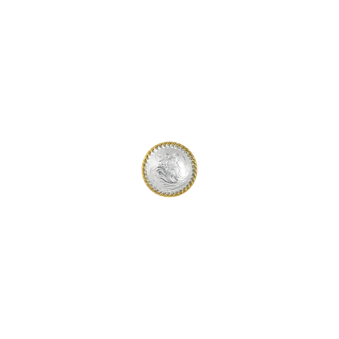 1 inch Sheridan Swirl Concho