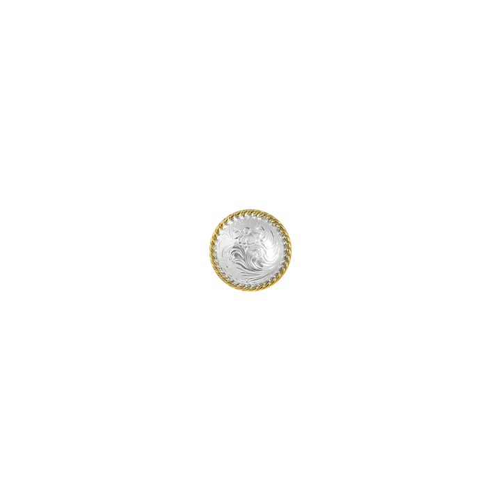 1 inch Sheridan Swirl Concho