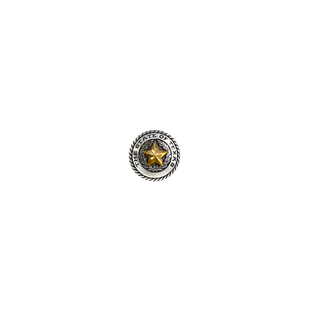 1 inch Texas State Star Western Concho