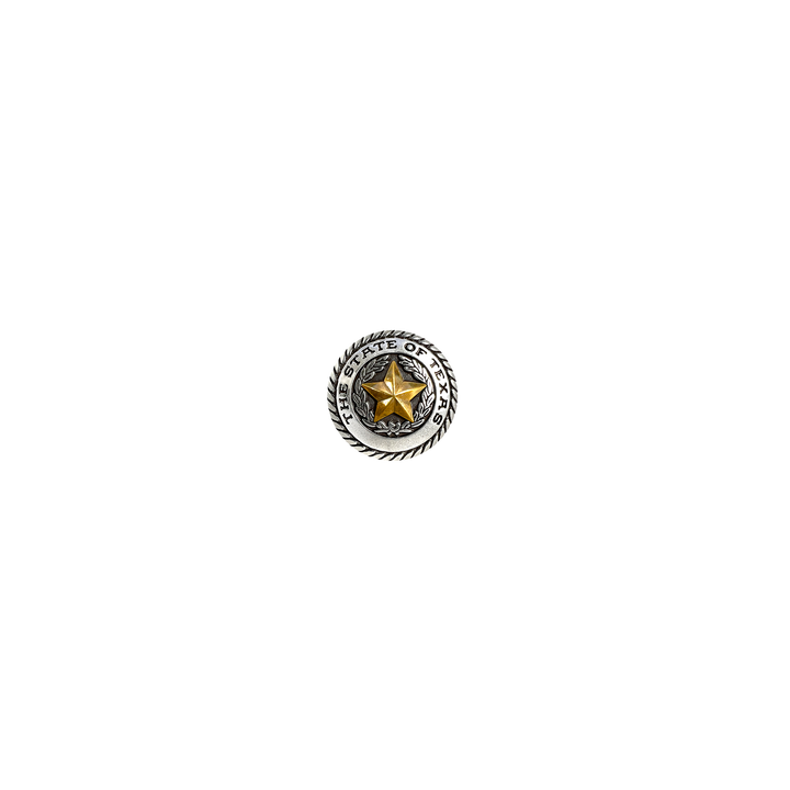 1 inch Texas State Star Western Concho