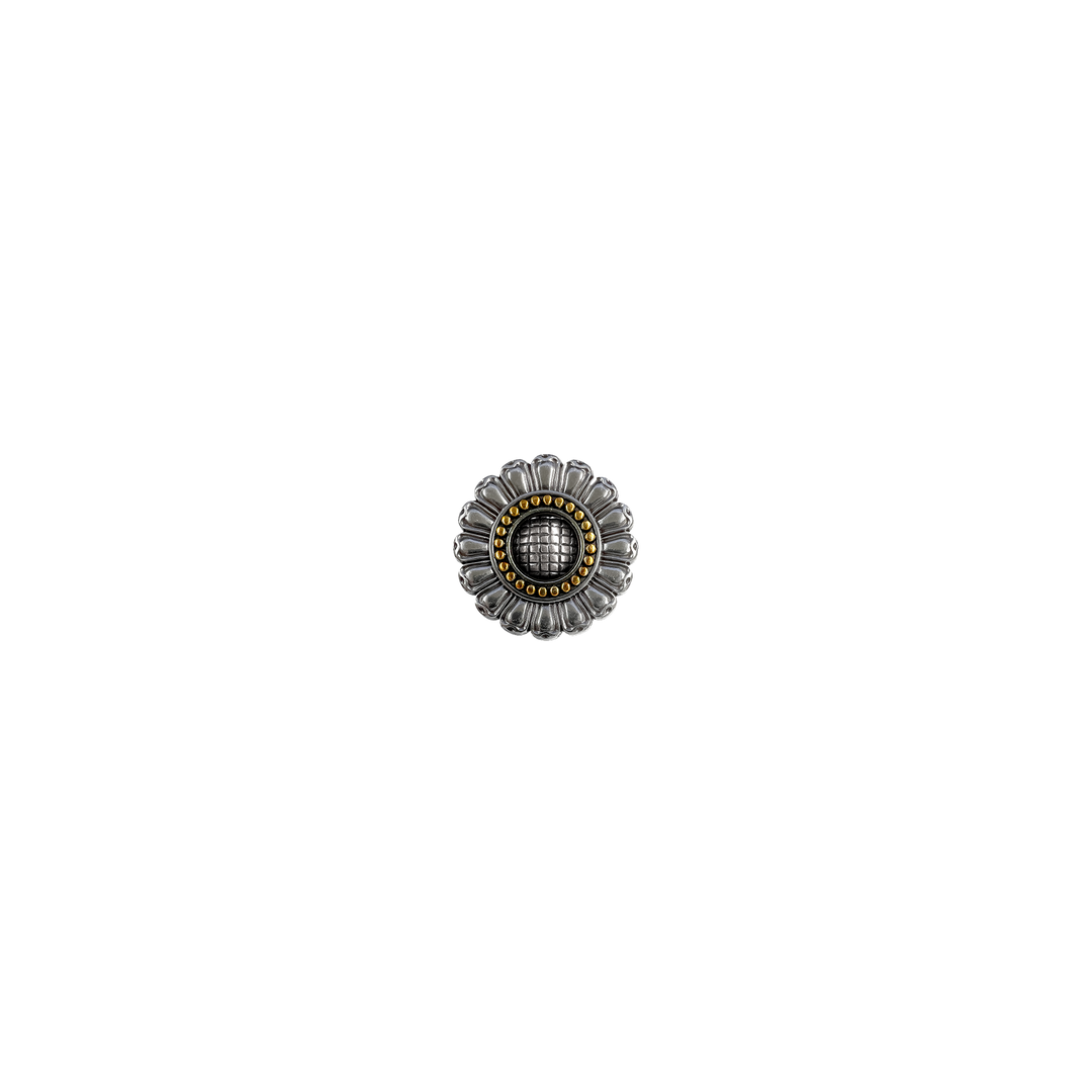 1 inch Western Sunflower Engraved Concho