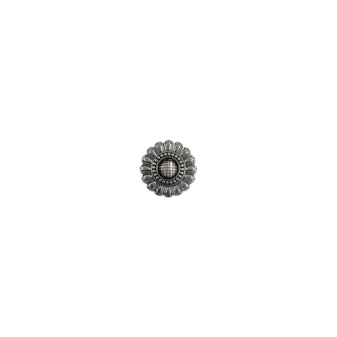1 inch Western Sunflower Engraved Concho