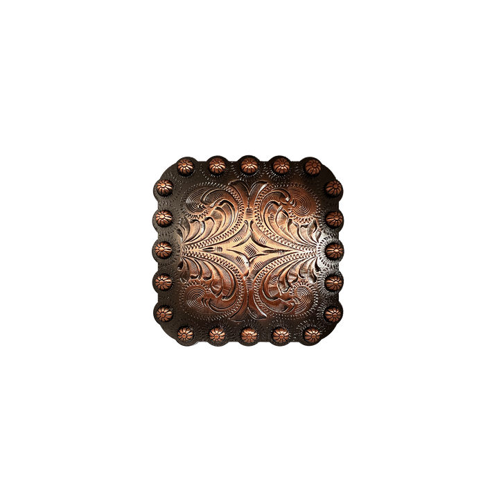 2-1/4 inch Western Design Square Concho