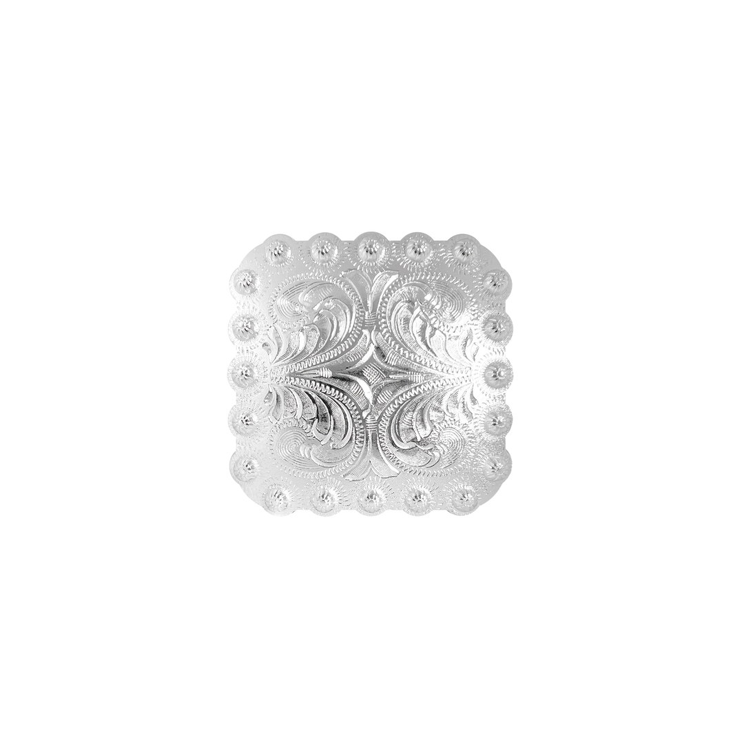 2-1/4 inch Western Design Square Concho