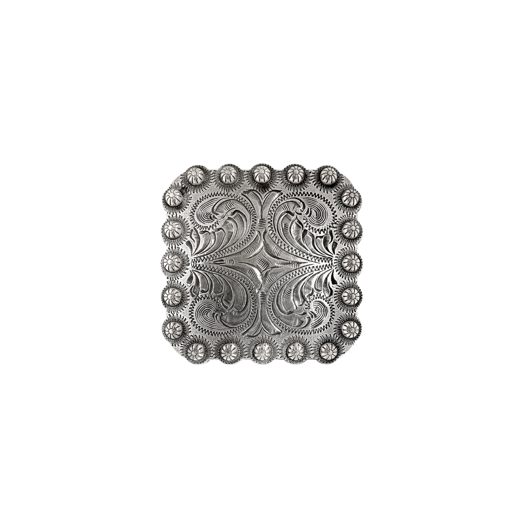 2-1/4 inch Western Design Square Concho
