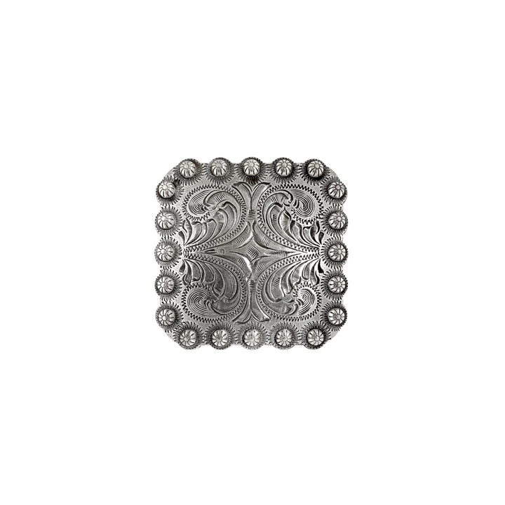 2-1/4 inch Western Design Square Concho