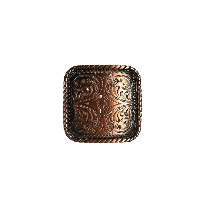 2-1/4 inch Western Square Design Concho