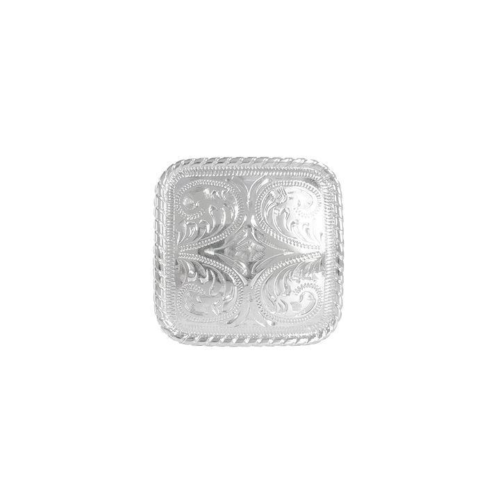 2-1/4 inch Western Square Design Concho