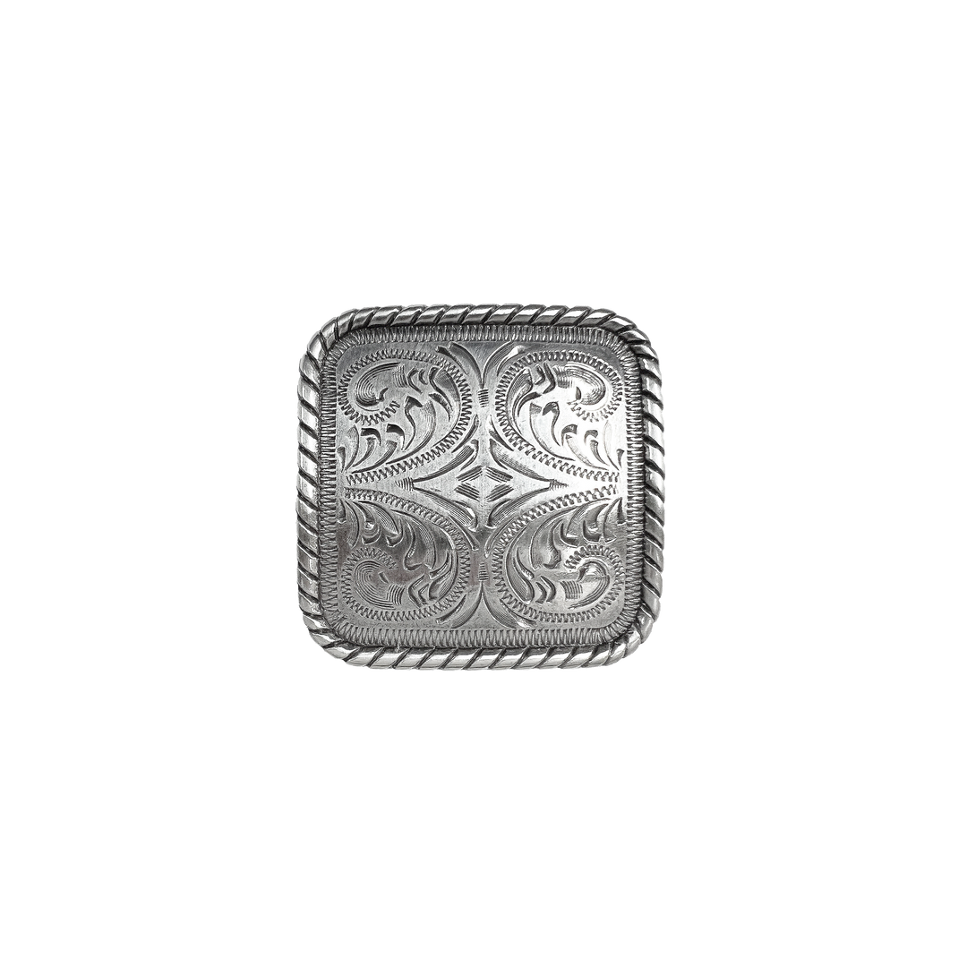 2-1/4 inch Western Square Design Concho