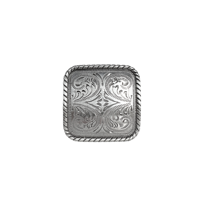 2-1/4 inch Western Square Design Concho