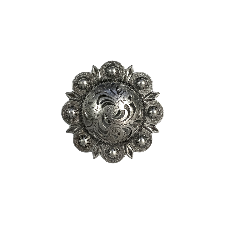 2-3/8 inch Floral Berry Concho