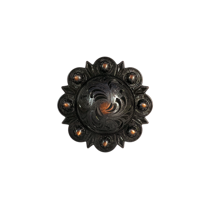 2-3/8 inch Floral Berry Concho