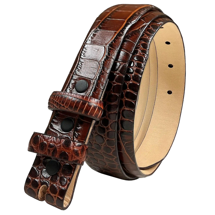 Taper Core Alligator Embossed