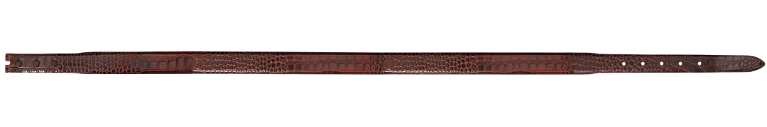 Taper Core Alligator Embossed