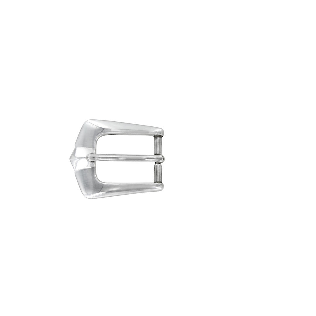 1 inch Silver Western Belt Buckle Set