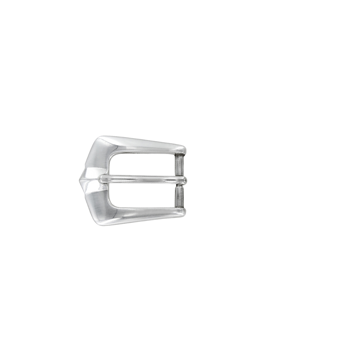 1 inch Silver Western Belt Buckle Set