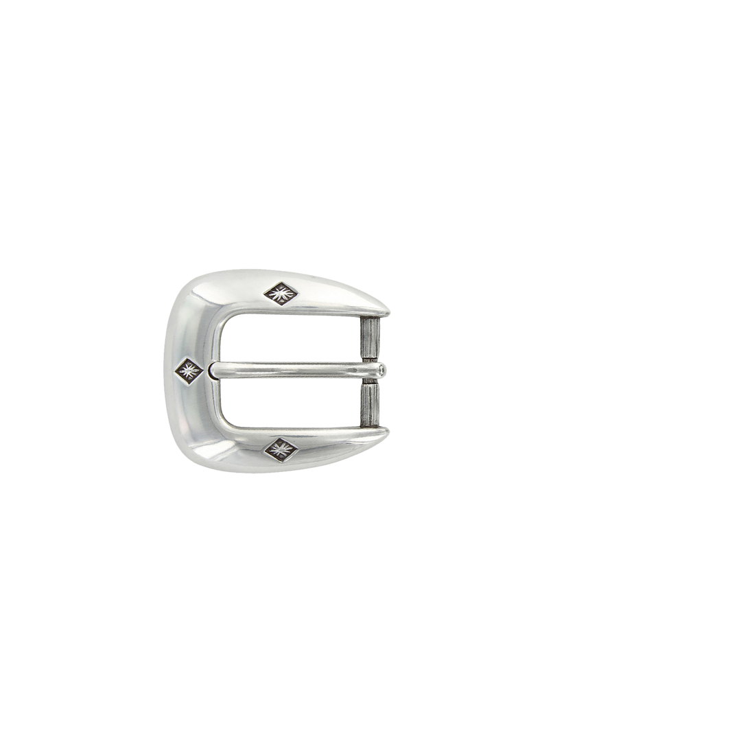 1 inch Silver Western Buckle Set