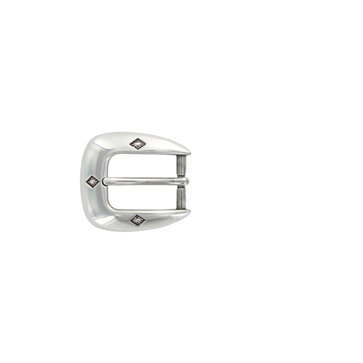1 inch Silver Western Buckle Set