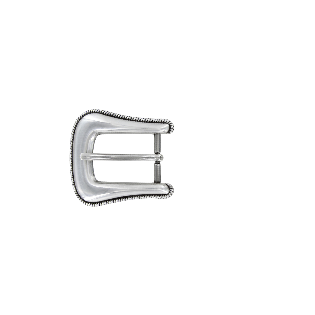 1 inch Silver Western Buckle Set
