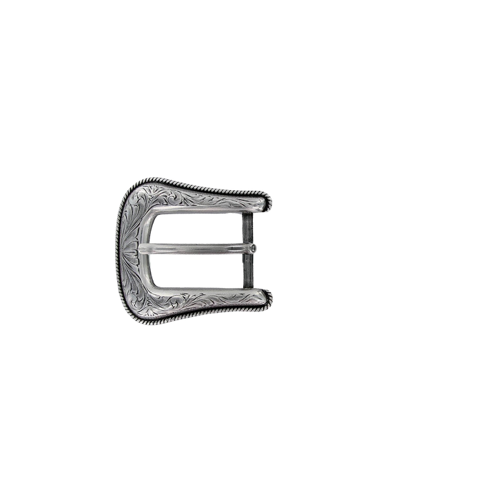 1 inch Engraved Western Belt Buckle Set