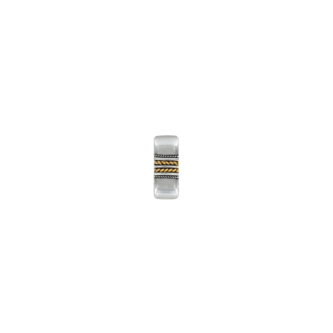 1 inch Two-Tone Polished Belt Buckle Set
