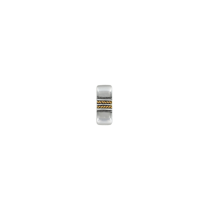 1 inch Two-Tone Polished Belt Buckle Set