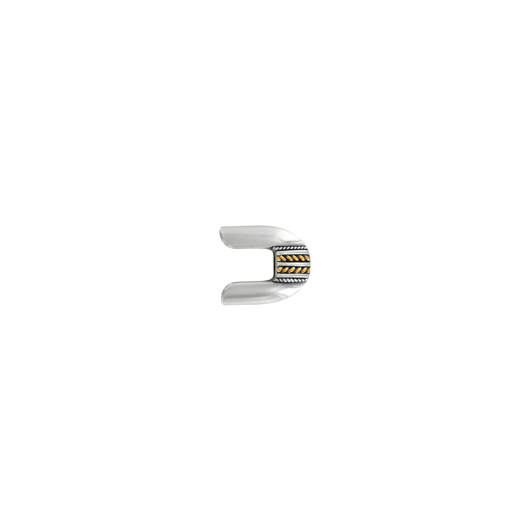 1 inch Two-Tone Polished Belt Buckle Set