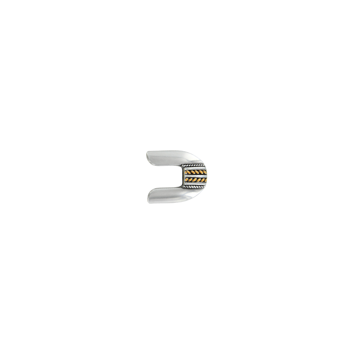 1 inch Two-Tone Polished Belt Buckle Set