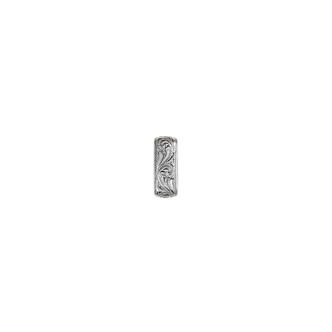 1 inch Engraved Silver Western Buckle Set
