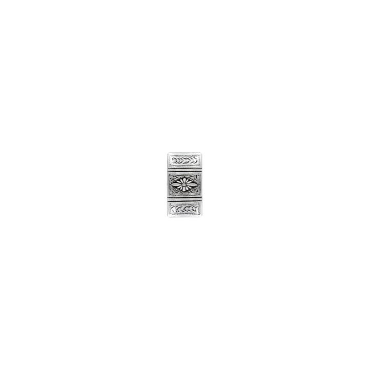 1 inch Engraved Silver Western Buckle Set