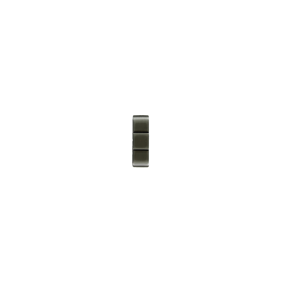 1 inch Gunmetal Modern Buckle Set
