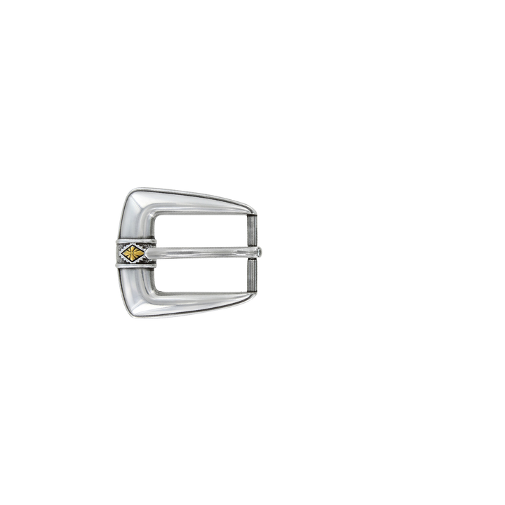 1 inch Two-Tone Western Floral Belt Buckle Set
