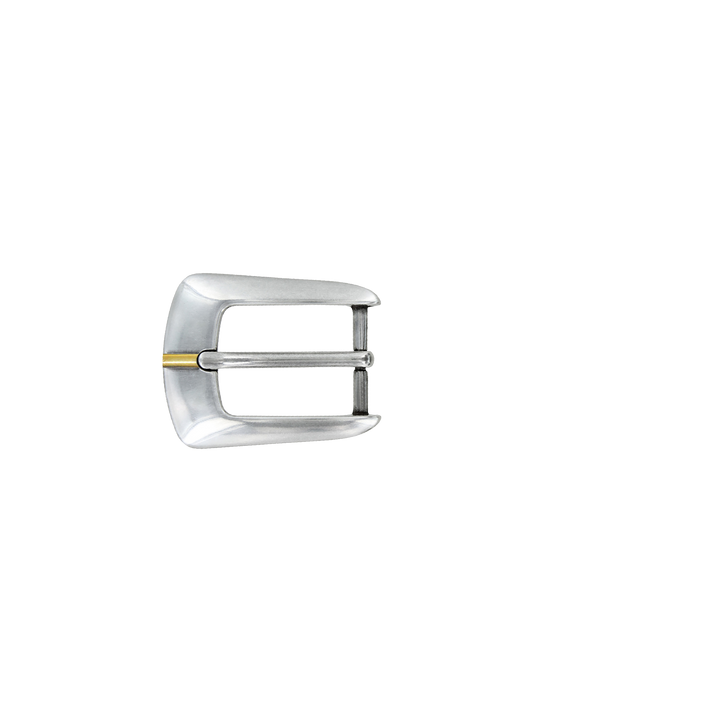 1 inch Two-Tone Center Stripe Belt Buckle Set