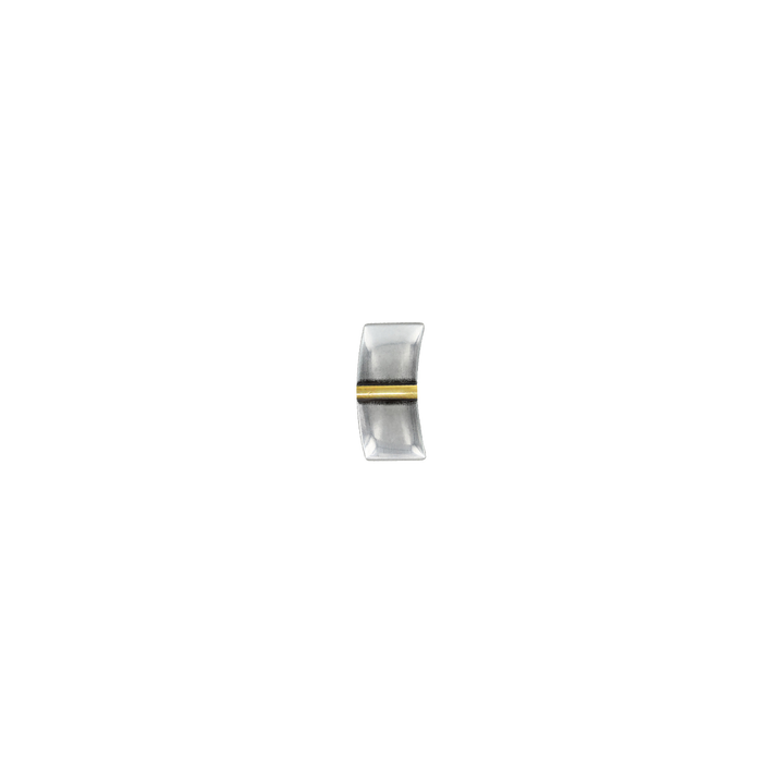 1 inch Two-Tone Center Stripe Belt Buckle Set