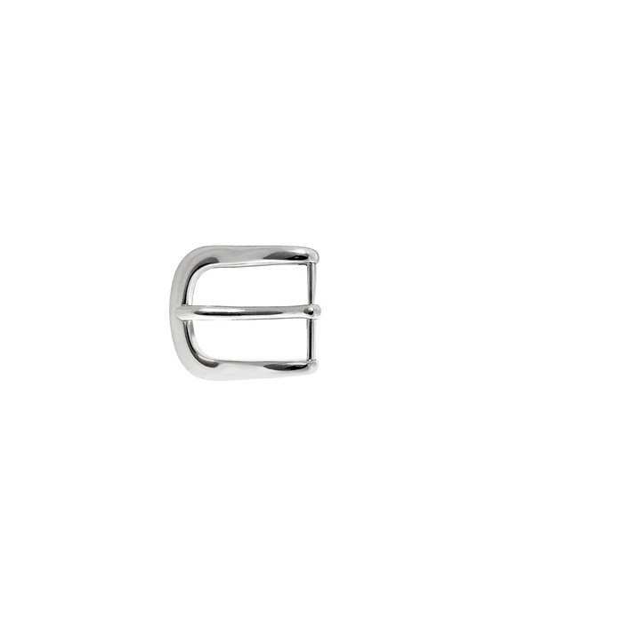 1 inch Rounded Double-Bar Belt Buckle
