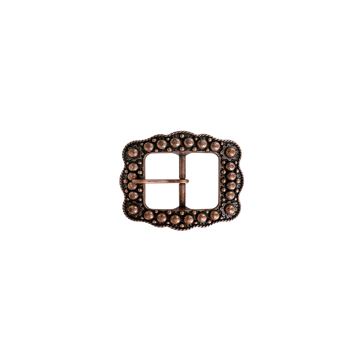 1 inch Vintage Floral Western Belt Buckle