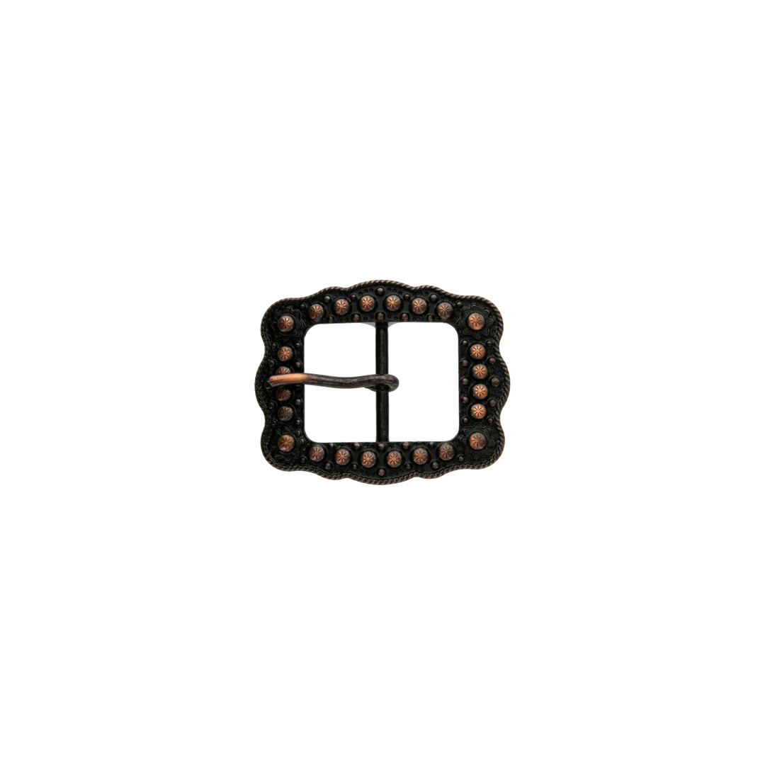 1 inch Vintage Floral Western Belt Buckle