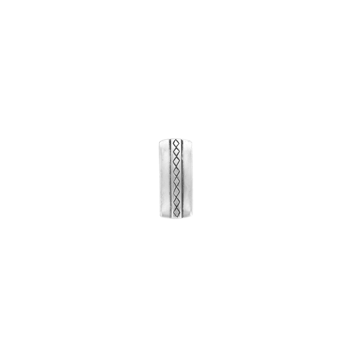 1-1/8 inch Engraved Silver Belt Buckle Set