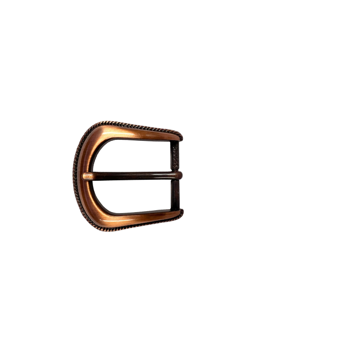 1-1/8 inch Western Rope-Edge Belt Buckle Set