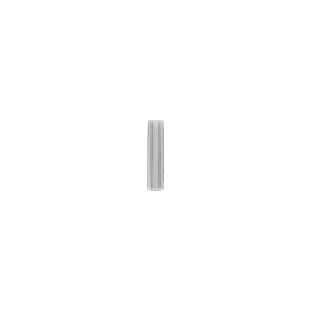 1-1/8 inch Arc Silver Belt Buckle Set