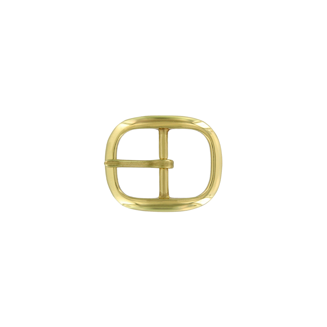 1-1/4 inch Single Prong Oval Center Bar Buckle